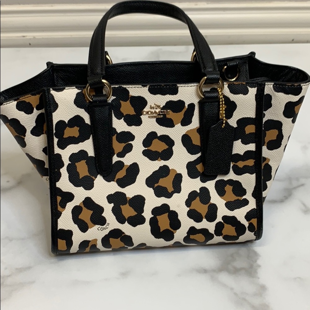 Coach leap its purse with coin purse attachment
